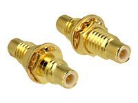 Adapter SMC jack > SMC jack panel-mount