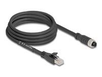 M12 Cable X-coded 8 pin female to RJ45 p