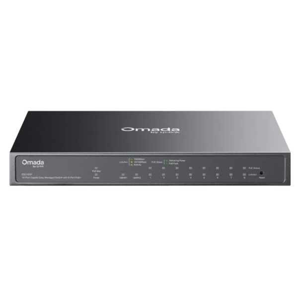 TP-Link ES210GP, 10-Port Switch Omada SND PoE+
