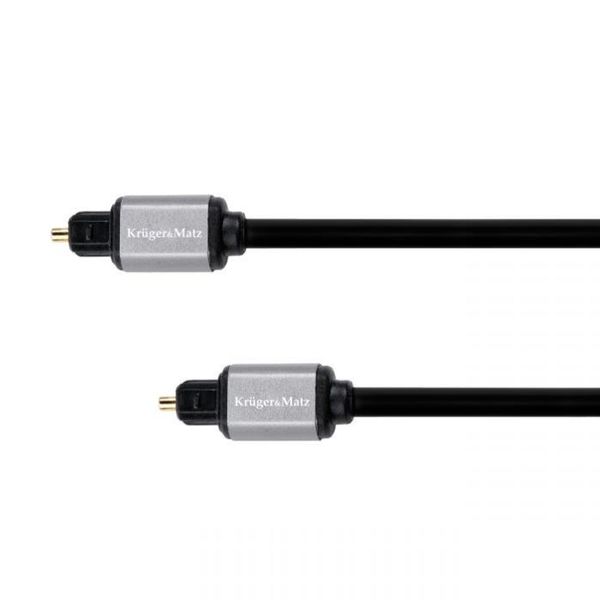 Kabel optický TOSLINK KRUGER & MATZ KM1223 Basic 2m