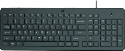 HP 150/Drátová USB/UK layout/Černá