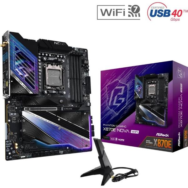 ASROCK Základní deska X870E NOVA WIFI