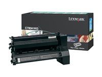 Černá - originální - kazeta s barvivem LCCP, LRP - pro Lexmark C780dn, C780dtn, C780n, C782dn, C782dtn, C782n, X782e