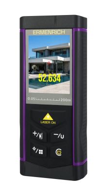 Laserový měřič Ermenrich PRO LR200 s fotoaparátem