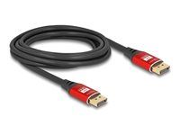 DisplayPort Cable 8K 60 Hz 3 m red metal