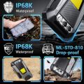 FOSSiBOT F106 Pro, 8GB/256GB, IP68/IP69K, šedý