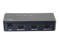 Rozdělovač video / audio - 2 x HDMI - desktop