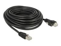 Cable RJ45 plug > RJ45 plug with screws