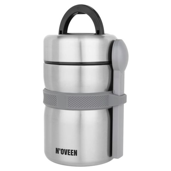 NOVEEN TB961 Silver, Termoskový jídlonosič, 2 L